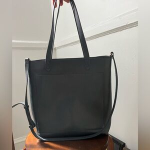 Madewell Blue Tote Bag Elegant and Spacious